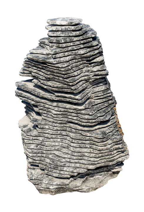 Marmur PIRAMIDA ZEBRA ART M95 Monolity ogrodowe