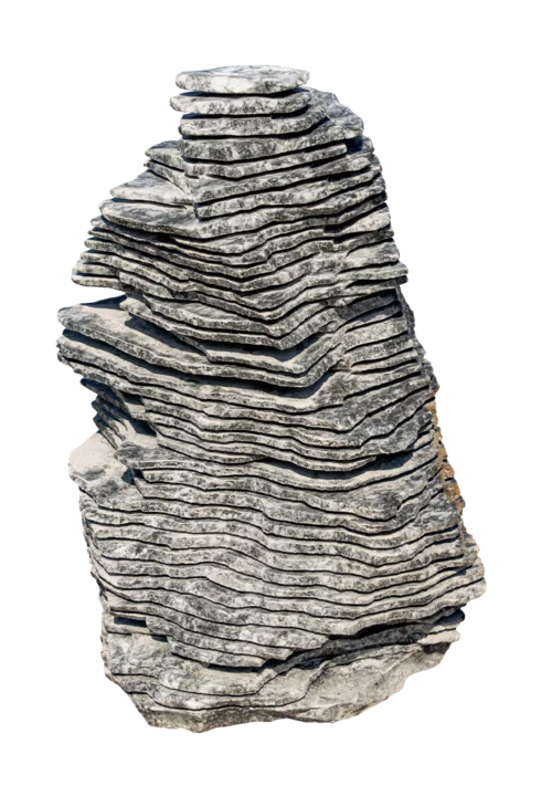 Marmur PIRAMIDA ZEBRA ART M95 Monolity ogrodowe