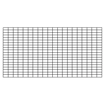 Sieć gabionowa oko 5x10cm, śr.drutu 4mm Siatki zgrzewane