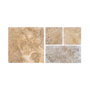 Trawertyn Antyk mini COFFEE ATR55 mozaika okładzina / podłoga