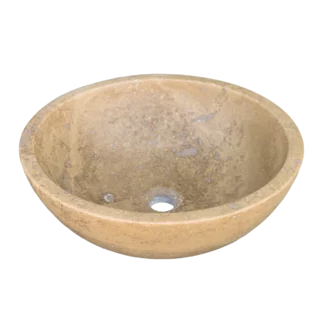 Umywalka Trawertyn COFFEE TR55 - Umywalka polerowana